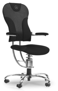 Spider Alcantara,čierna,chrómová konštrukcia,1317,60 €